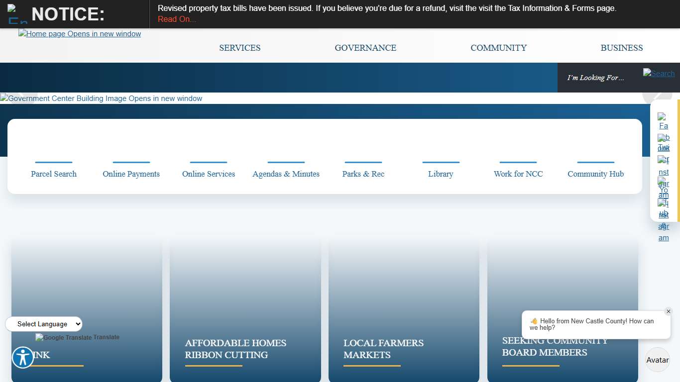 New Castle County, DE - Official Website Official Website